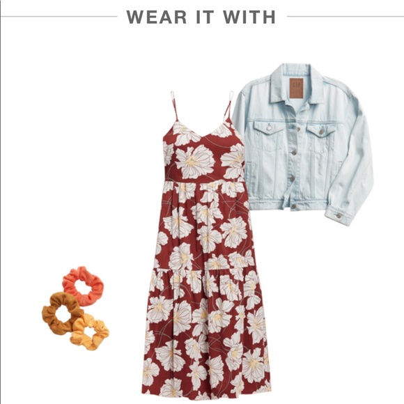 GAP V-Neck Cami Maxi Dress - Picture 12 of 16